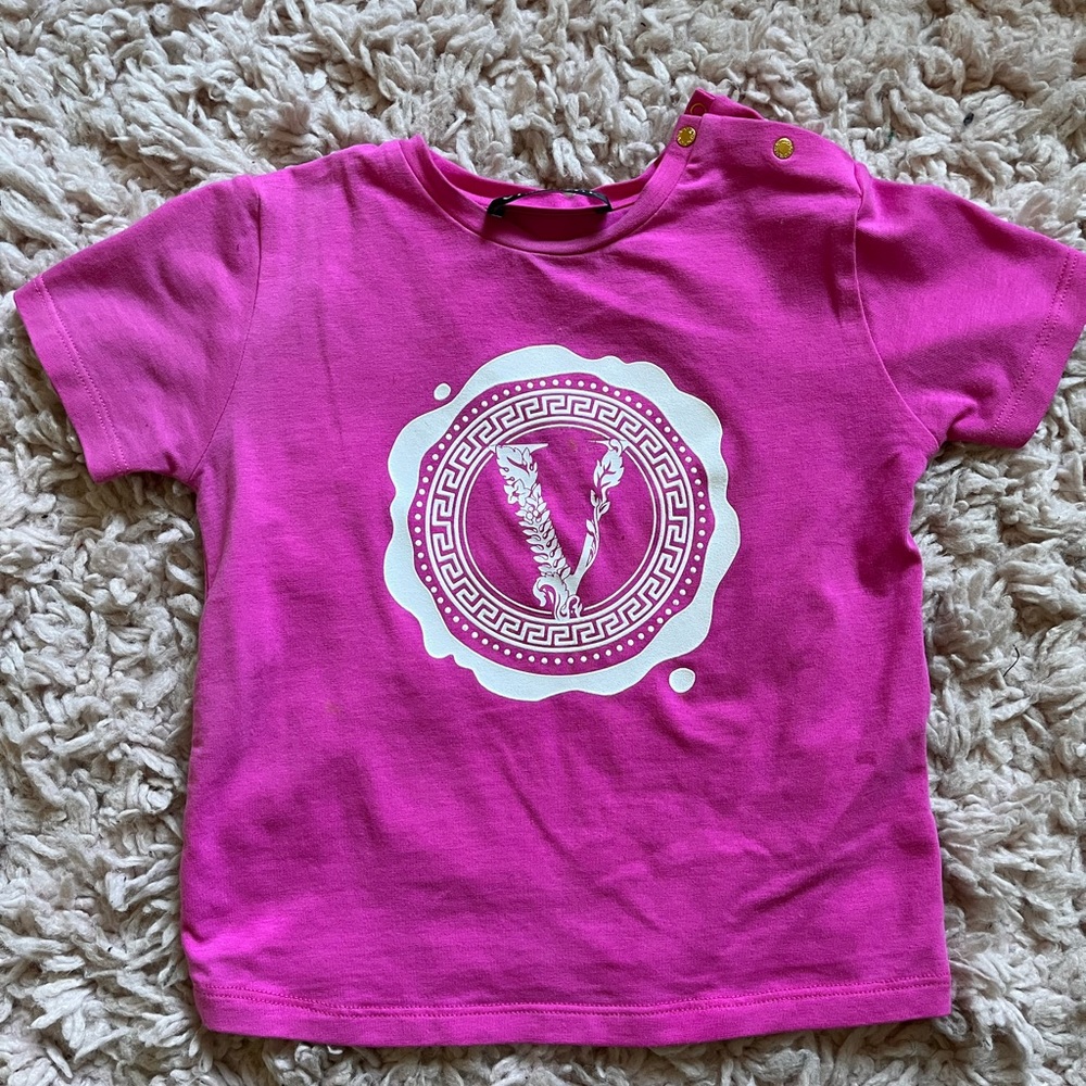 Versace kids logo t-shirt